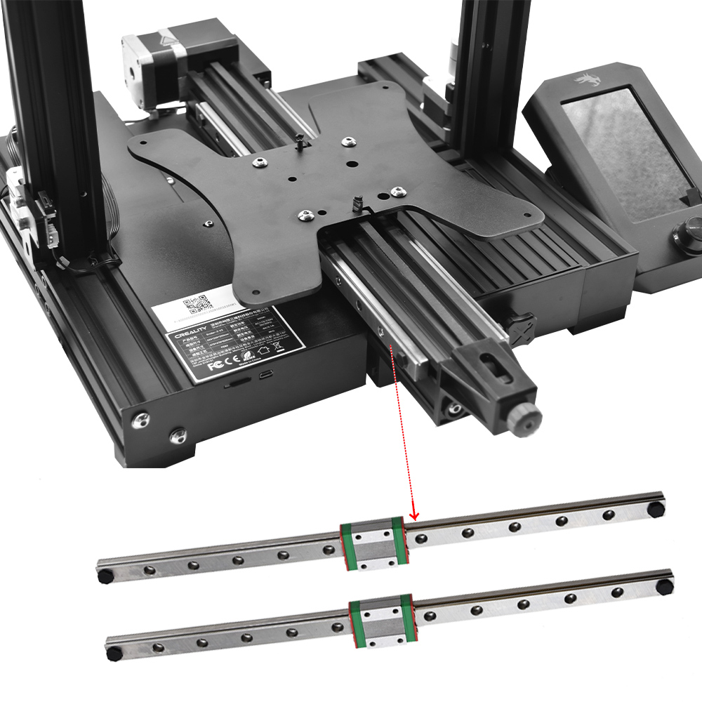 Ender3/V2PRO Çift Y Ekseni Lin - Linear Rail Mgn12H Set incelemesi ve fiyatı