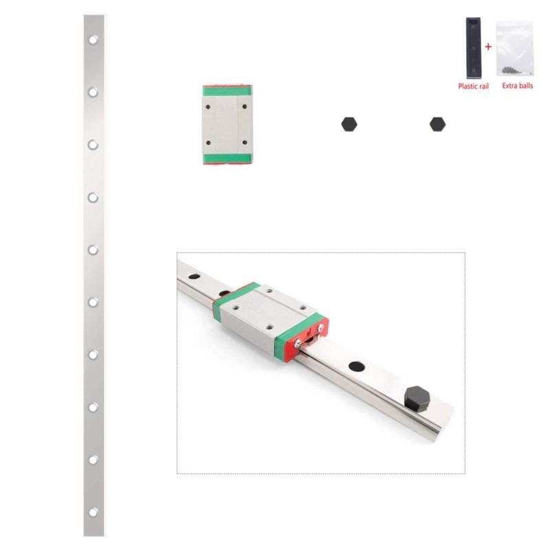 12mm Lineer Kılavuz MGN12 Ray  - Linear Rail Mgn12H Set incelemesi ve fiyatı
